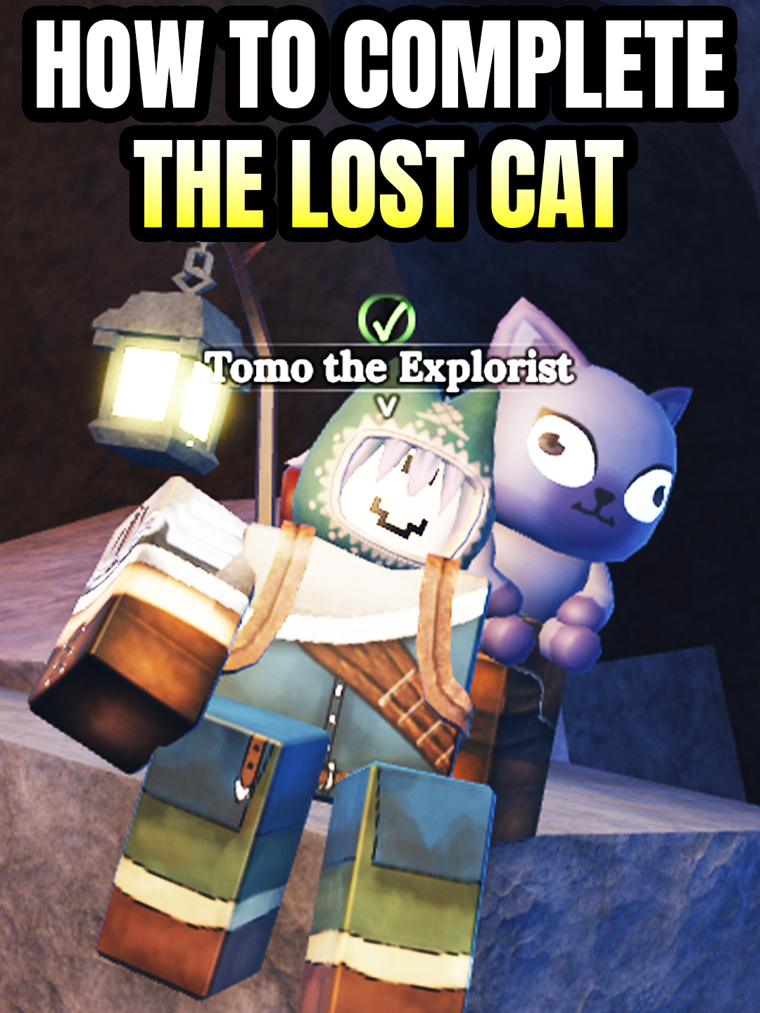 How To Complete The Lost Cat Quest #roblox #theforge #theforgeroblox