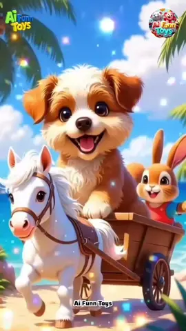 kutu ma kutu cute cat end cute animals dance 🦒🐼🦊🐇🐰#AiFunnToys #3DArtAnimals #Cute3DWorld #Cartoon #catdance 