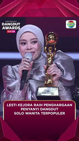 Wahh! Selamat untuk Lesti Kejora memenangkan kategori Penyanyi Dangdut Solo Wanita Terpopuler di Indonesian Dangdut Awards 2025✨ . . #IDA2025 #Indosiar 