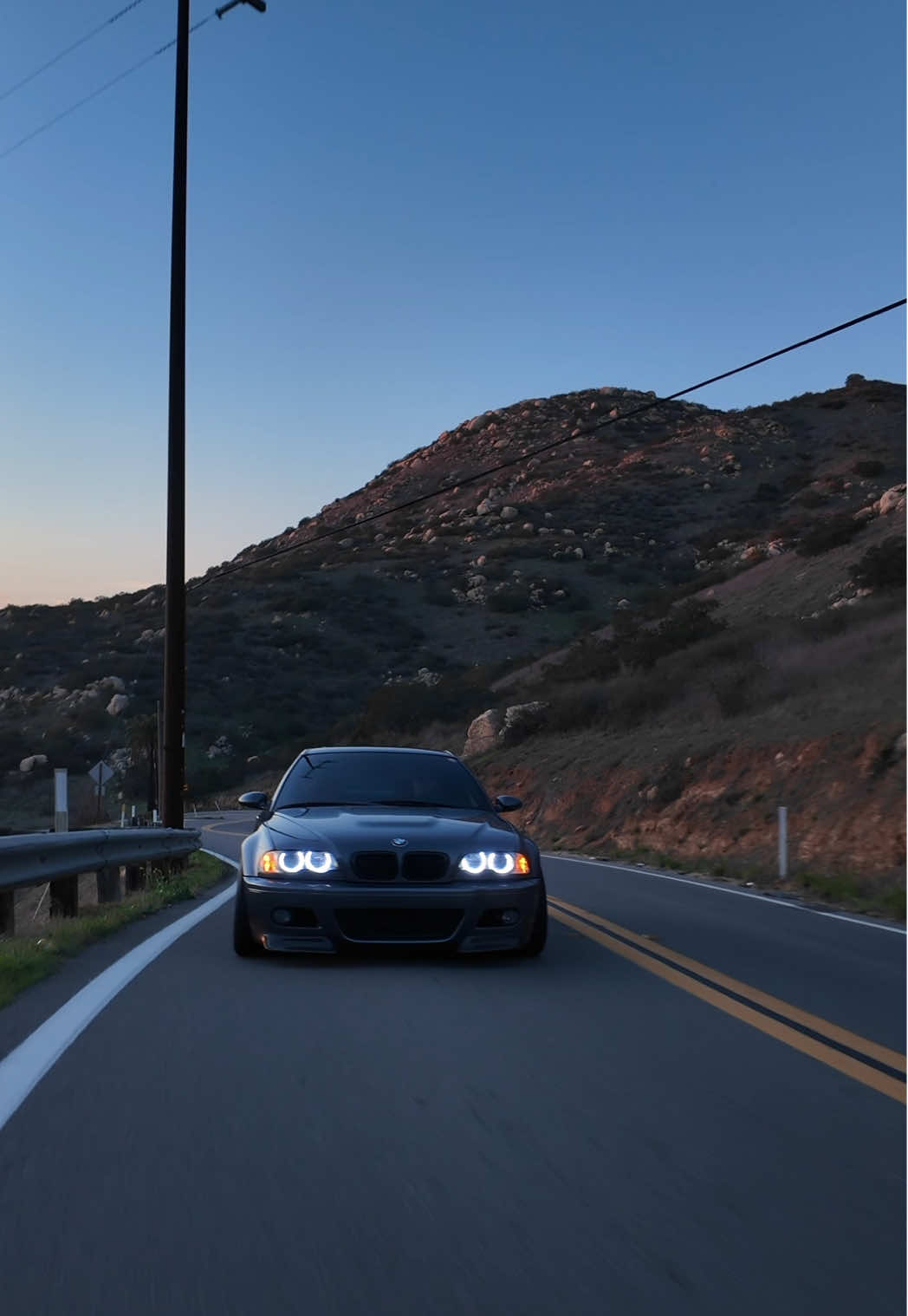 Average backroad in SoCal #m3 #e46 #bmw #carsoftiktok 