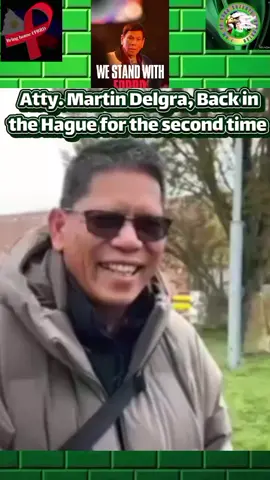 Atty. Martin Delgra, Back in the Hague for the second time #BringHomeFPRRD #ICC #TheHague #SEO #FYPSpotted 