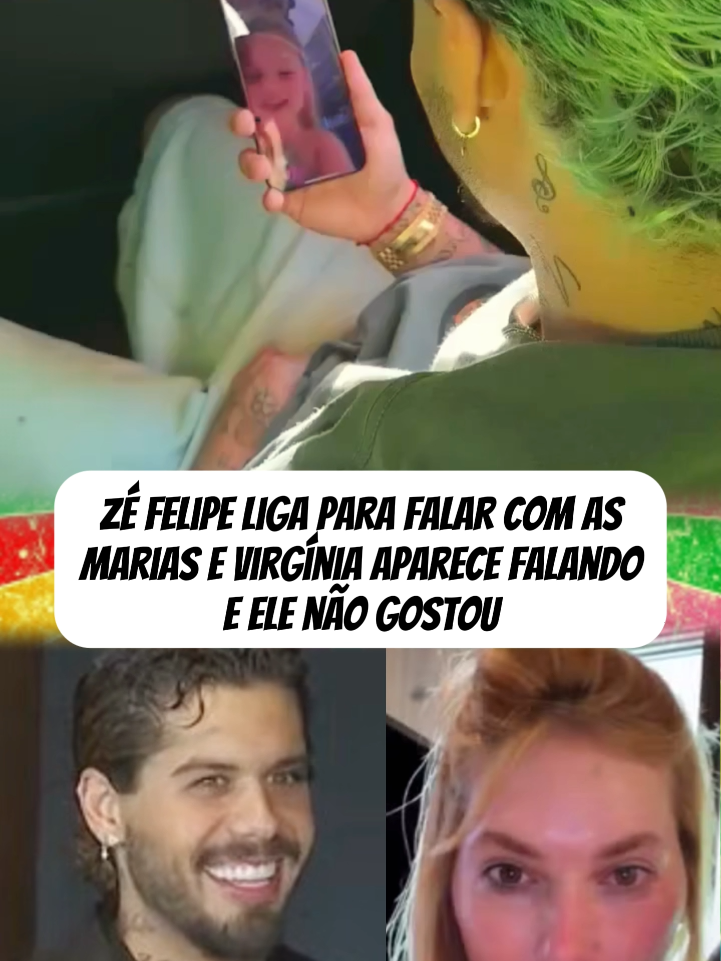 @zefelipe liga para falar com as #marias e @virginiafonseca aparece falando e ele não gostou @andrebaraoab @hypex.cortes #HypexCortes #AndreBaraoHX @nubank #fofoca #famosos #polemica #noticias #zefelipe #virginia