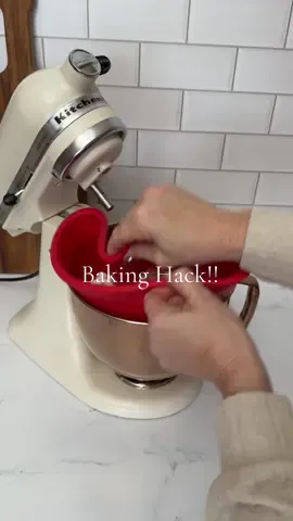Absolute game changer for baking!!! #kitchenaidmixer #bakinghacks #kitchengadgets #KitchenHacks #kitchenaccessories 