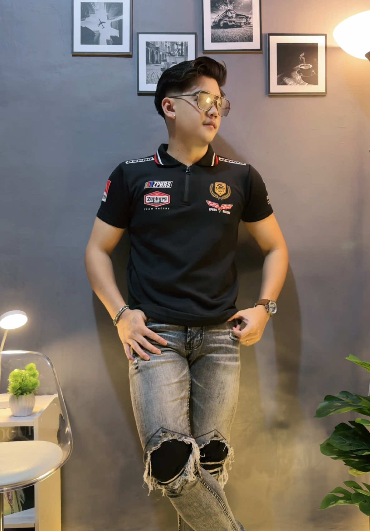 Polo racing keren,bahan ultra street 16s model slim fit nyaman bet dipakai nih🔥#kaospolo #poloshirt #slimfit #outfit #starboy 