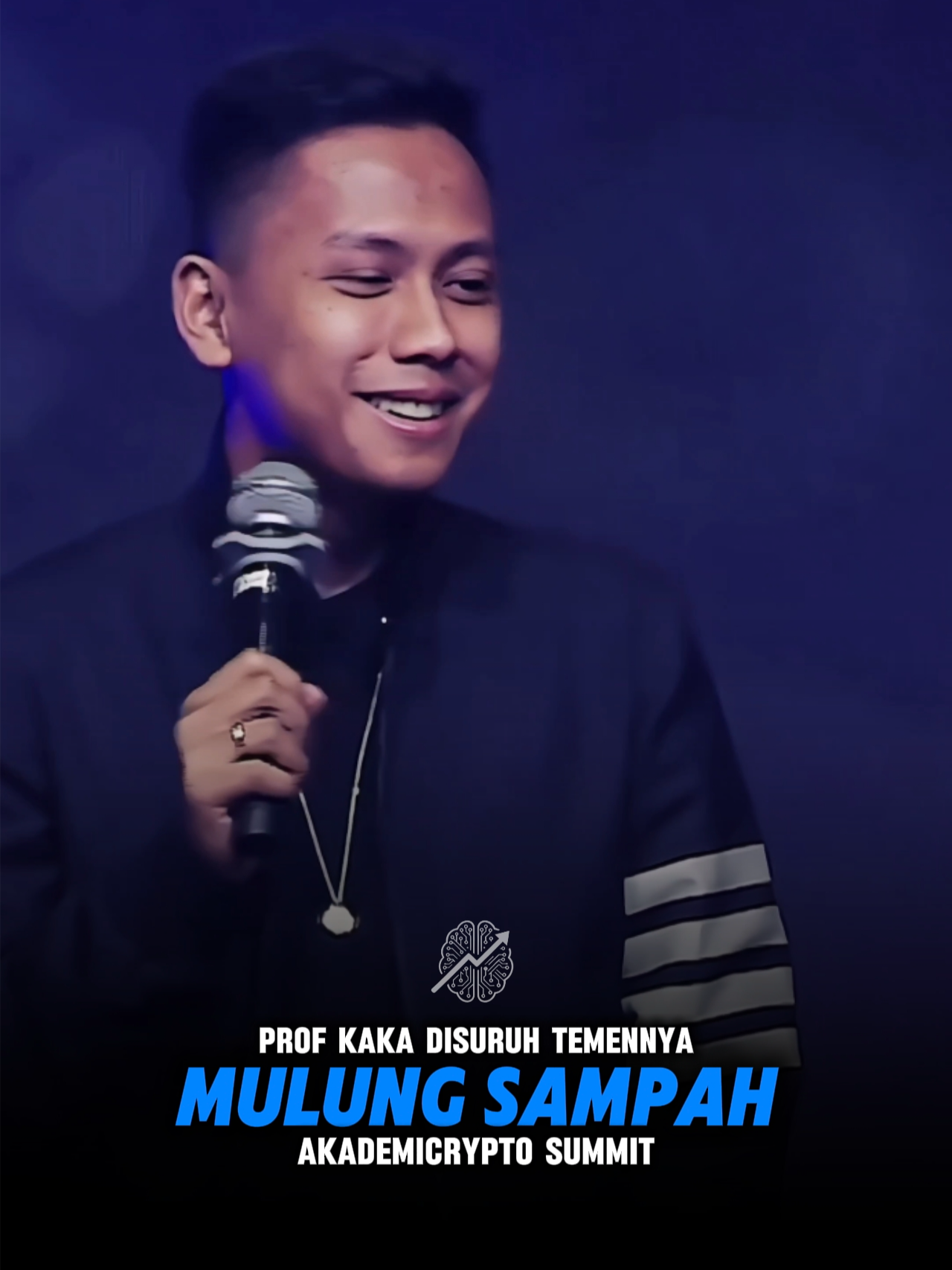 Prof kaka disuruh mulung sampah ama temennya😭🤣 #timothyronald #kalimasada #acsummit #akademicrypto