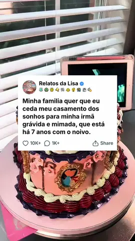 Minha Familia quer que eu ceda meu casamento dos sonhos para minha irmã gravida e mimada, que esta há 7 anos com o noivo. #foryou #fyp #viral #historias #relatos 