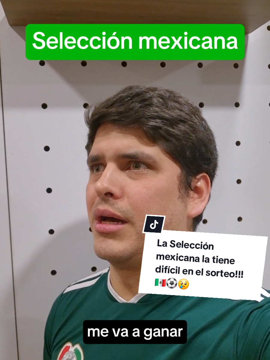 El sorteo del mundial está difícil para la selección mexicana #futbol⚽️ #futbolmexicano #seleccionmexicana #sorteo 