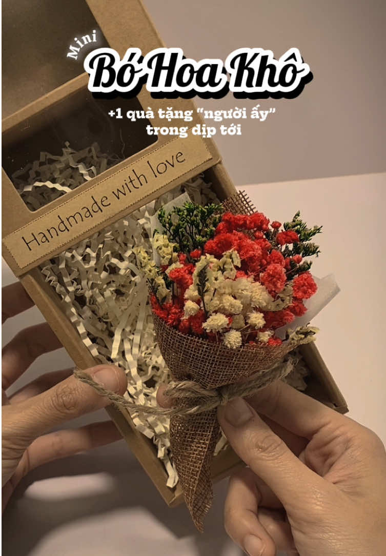 +1 ý tưởng heng. Note vào liền nè#quatang #hoakho #bohoa #hopqua 