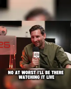 Lionel Messi has said there's a chance he may not play at the 2026 World Cup, though he said he still has the desire to be there 🙌 (via @ESPN Argentina) #LionelMessi #Messi #football #worldcup 