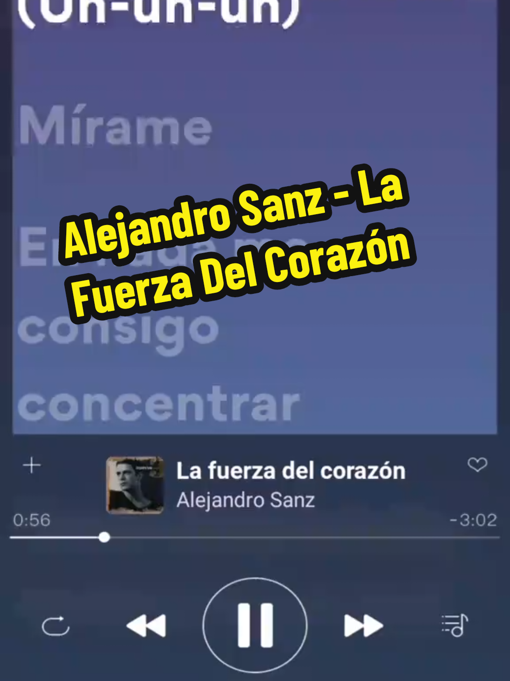 Alejandro Sanz - La Fuerza Del Corazón  #alejandrosanz #tendencia #gustosculposos🎵 #Viral #paratiiiiiiiiiiiiiiiiiiiiiiiiiiiiiii 