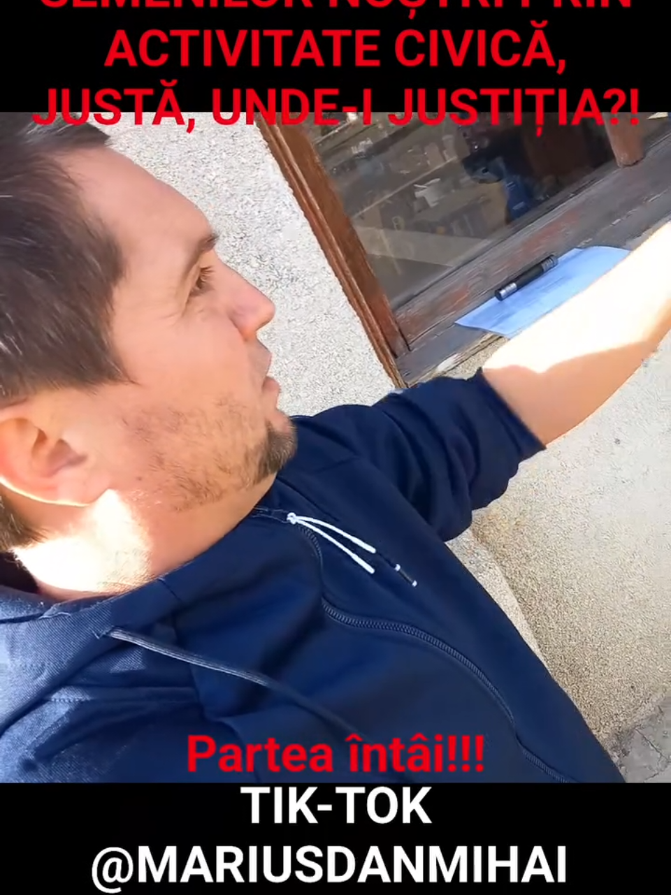 MIHAI MARIUS-DAN @ LUPT ZILNIC ÎMPOTRIVA STATULUI MAFIOT-ROMÂN PENTRU A ASIGURA VIITORUL COPIILOR NOȘTRI, TRĂIM ÎNTR-UN STAT TOTALITAR ÎN CARE LEGILE DEVIN ARME ÎMPOTRIVA POPORULUI ROMÂN CREȘTIN-ORTODOX BINECUVÂNTAT DE DUMNEZEU!!! TOȚI UZURPATORII CARE NE-AU DEZBINAT, SLĂBIT, ÎNDOCTRINAT CU MASS-MEDIA CUMPĂRATĂ CU SUTE DE MILIOANE DE EURO PENTRU A OFERII LEGITIMITATE HOȚILOR CARE NE CONDUC DESTINELE DE 35 DE ANI DE ZILE, AR TREBUII SĂ PLECE 