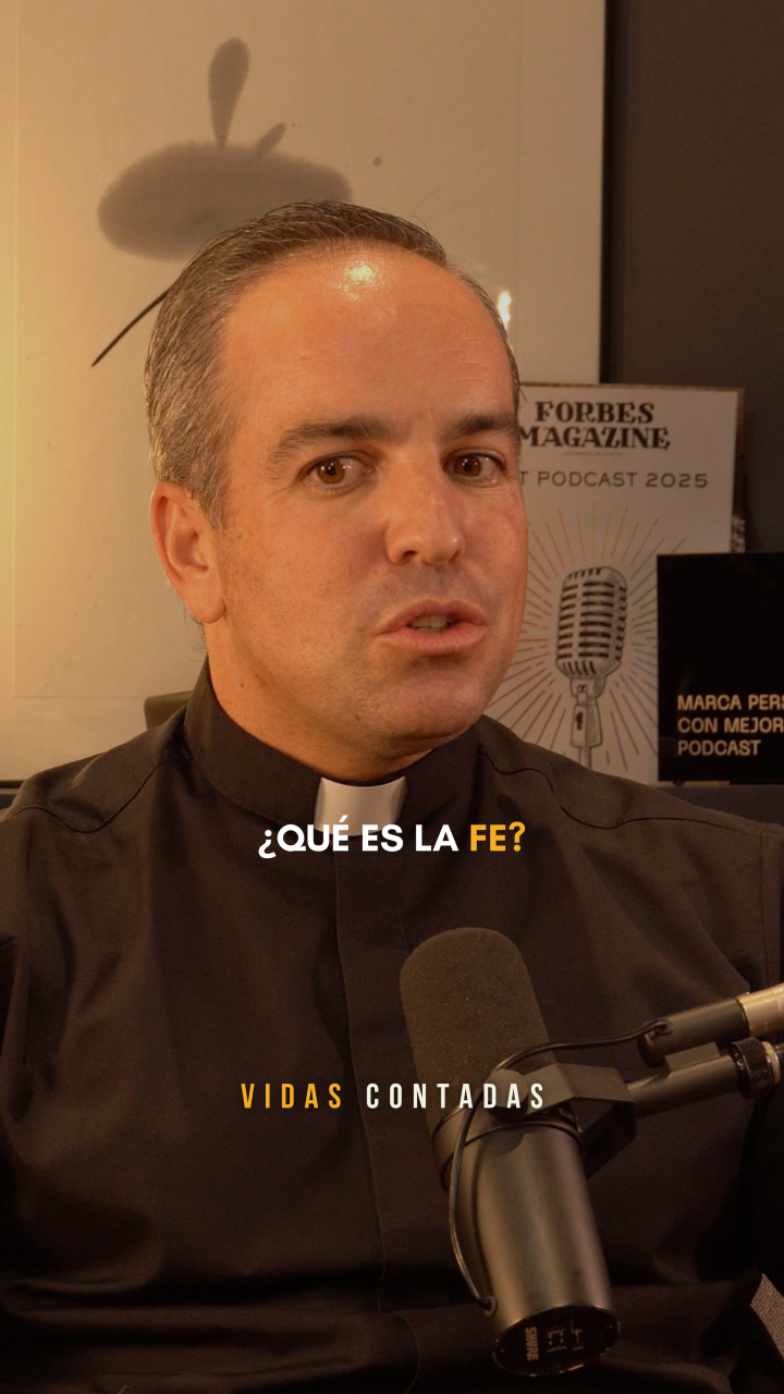 ¿Qué es realmente la fe? El sacerdote Ignacio Amorós lo explica en Vidas Contadas. 🔴 Link en bio al episodio completo con Ignacio Amorós. #viral #fe #religion #cristianismo #catolicismo #dios