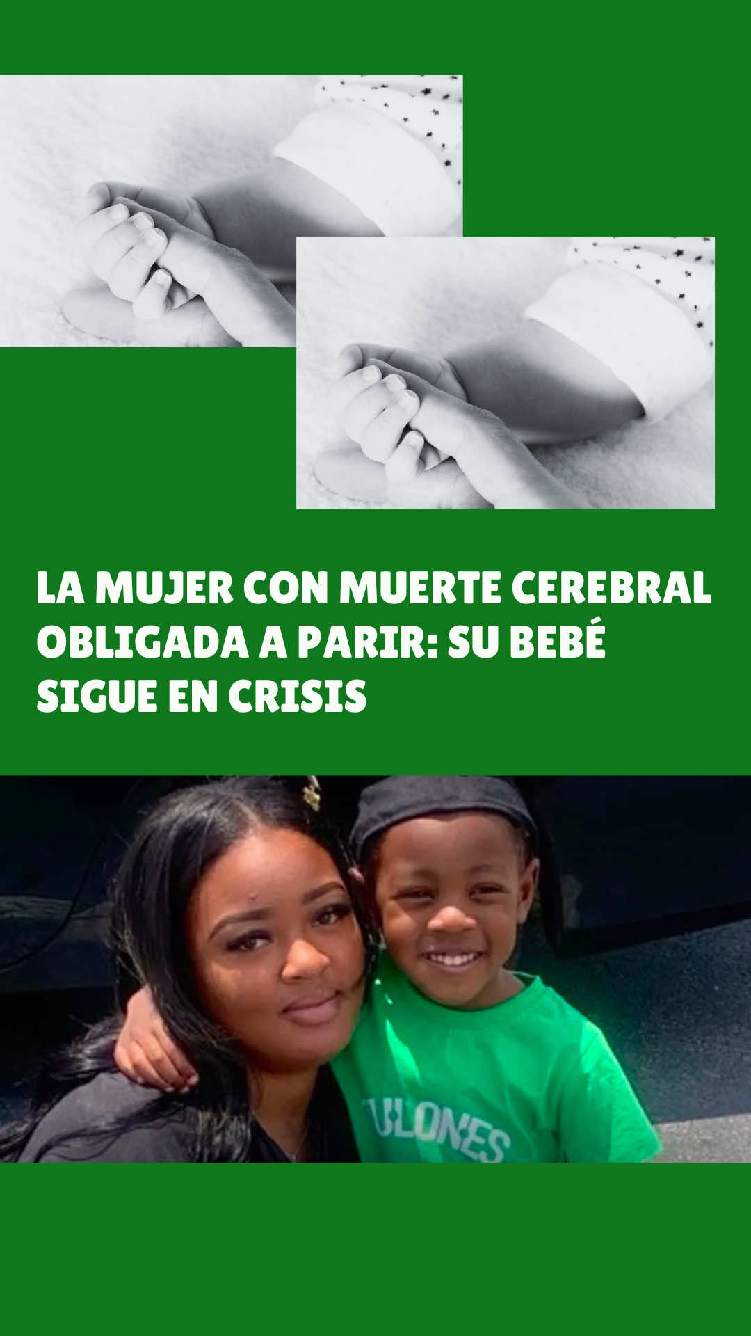 Finjamos sorpresa: la familia de Ariana Smith, la mujer negra con muerte cerebral obligada a continuar con un embarazo por las leyes antiderechos, está hundida en deudas por los tratamientos médicos de Chance, el bebé que lleva desde su nacimiento en la UCIN. Esto es lo que hace la prohibición del aborto. Es el colmo.