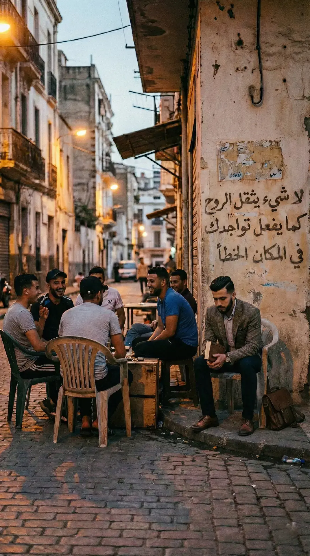 ابحث لنفسك على المكان الملائم لها كي لا تعذبها وتعجل في فنائها