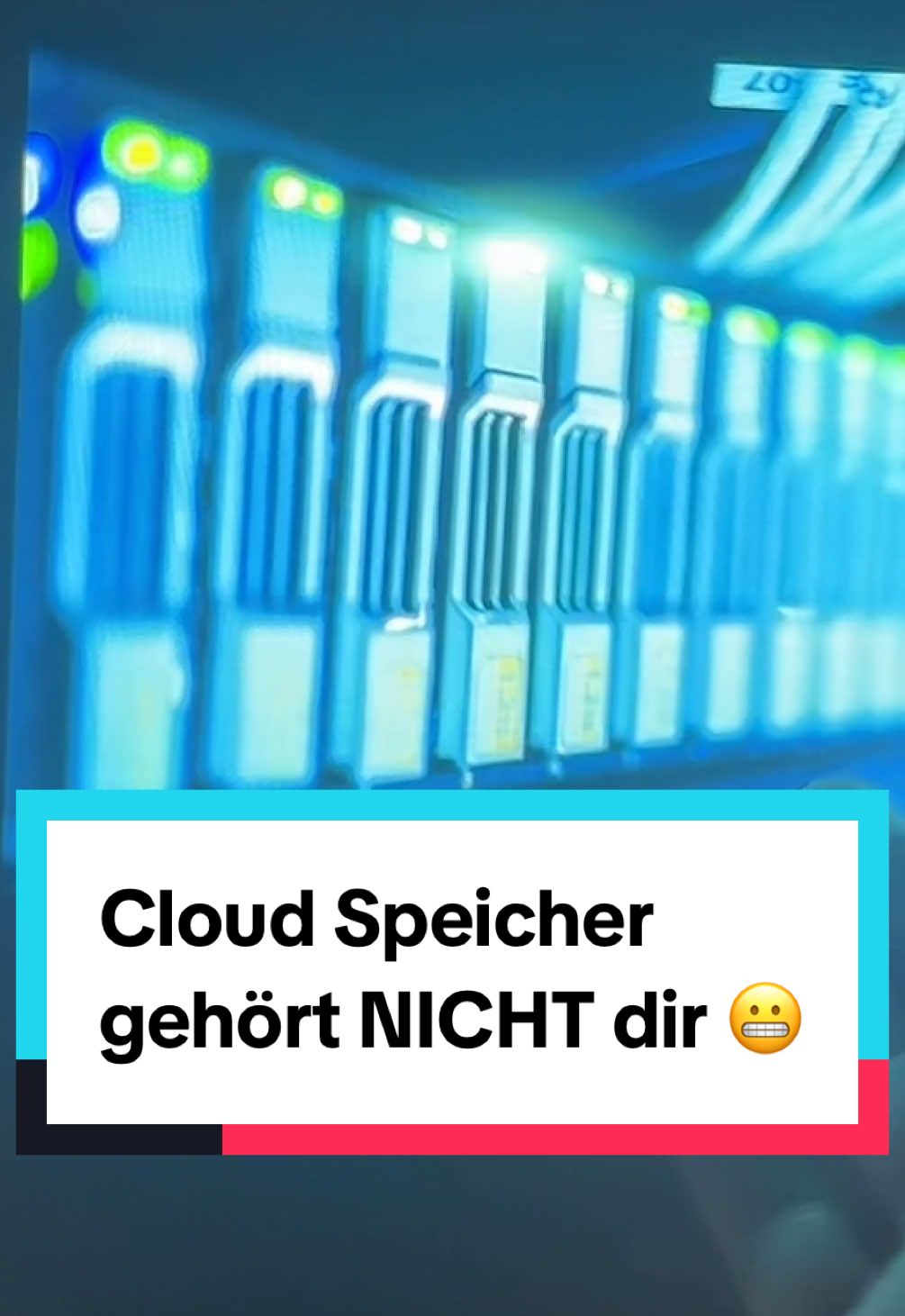 Cloud Speicher gehört NICHT dir 😬 #techtok #technology #cloud #backup #privacy 