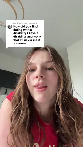 Replying to @Issy  let’s talk dating with a disability ❤️