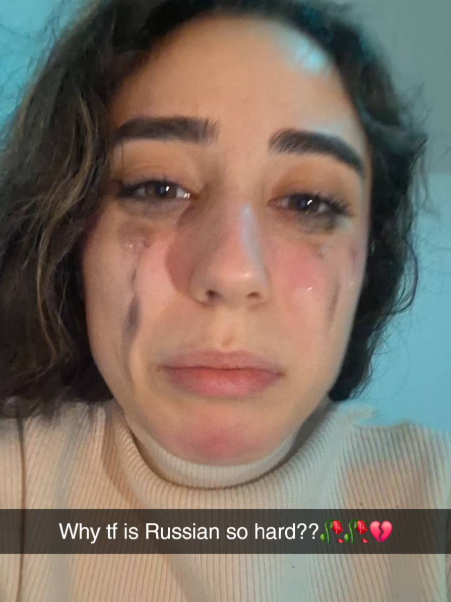 is this a sign guys??? do I have to finish torturing myself with this? (well, if it is, I'll ignore it🫣) #russian #help #pronunciation #learning #language 