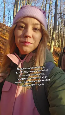 nu suntem la fel.. fiecare duce propria cruce.  Si cand, leste ani, iti dai seama ce ai realizat..te întrebi de unde ai avut putere sa le faci pe toate. astazi totul se pune pe tava, ușor..#fyp 