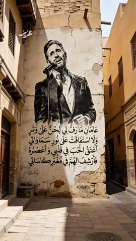 حينَ يُعَتَّقُ الحب في جرار الصمت، يصبحُ طعمُ الحنين مُرّاً كالحنظل. #كاظم_الساهر 