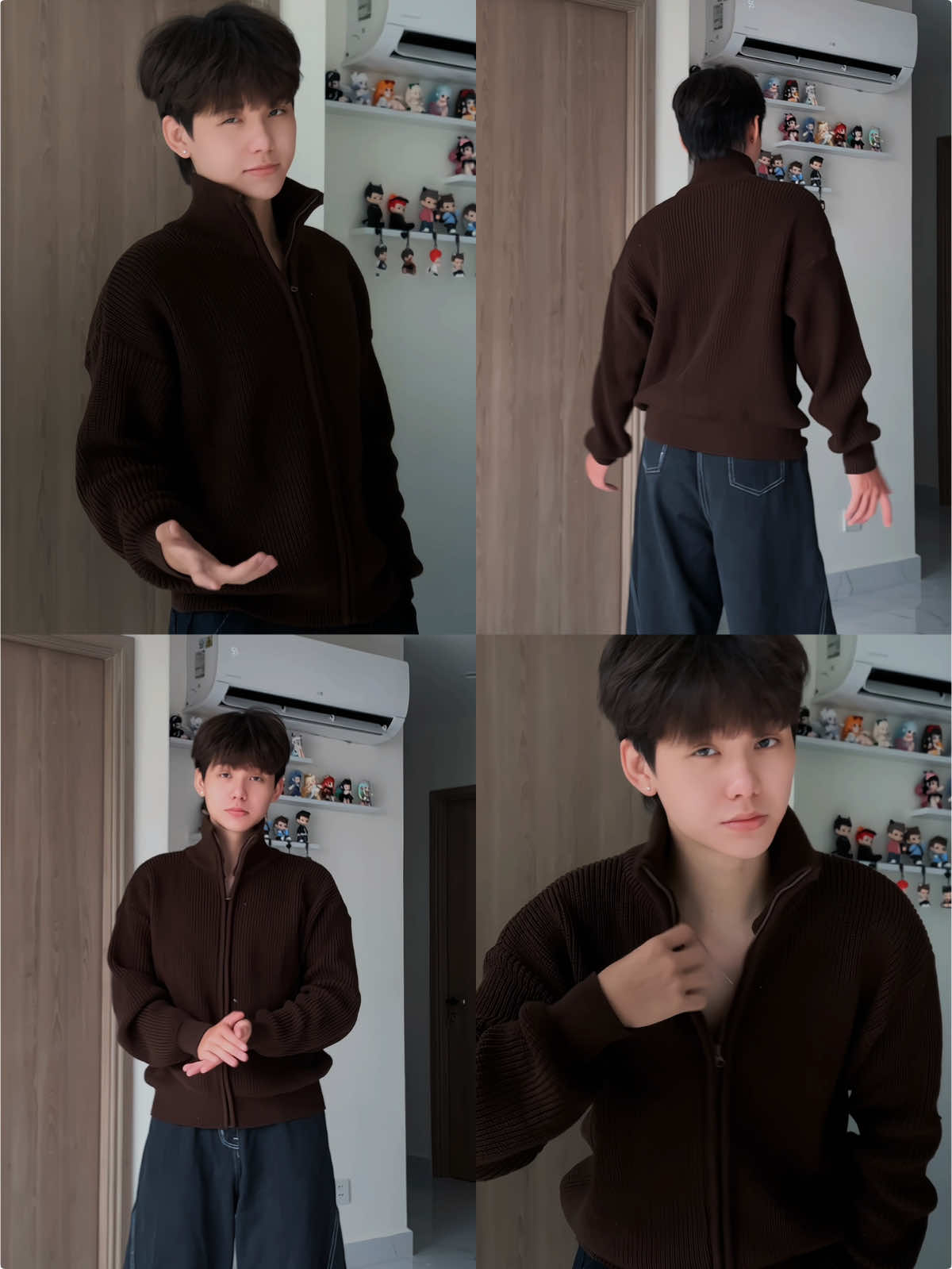 Màu này hợp với gu ae khôngg #dangmacdo #reviewdonam #aolen #sweaterlen #theslickway 