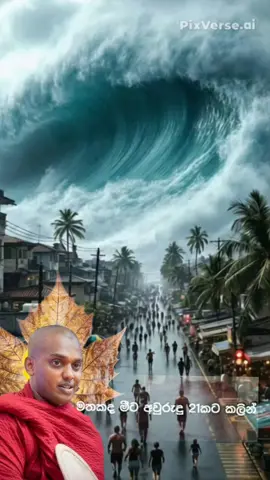 Kannoruwe Hamuduruwo ✨️ සුනාමි වයසනය 🌊#kannoruwesiridhamma_hamuduruwo #buddha #viralshorts #fyp #trending 