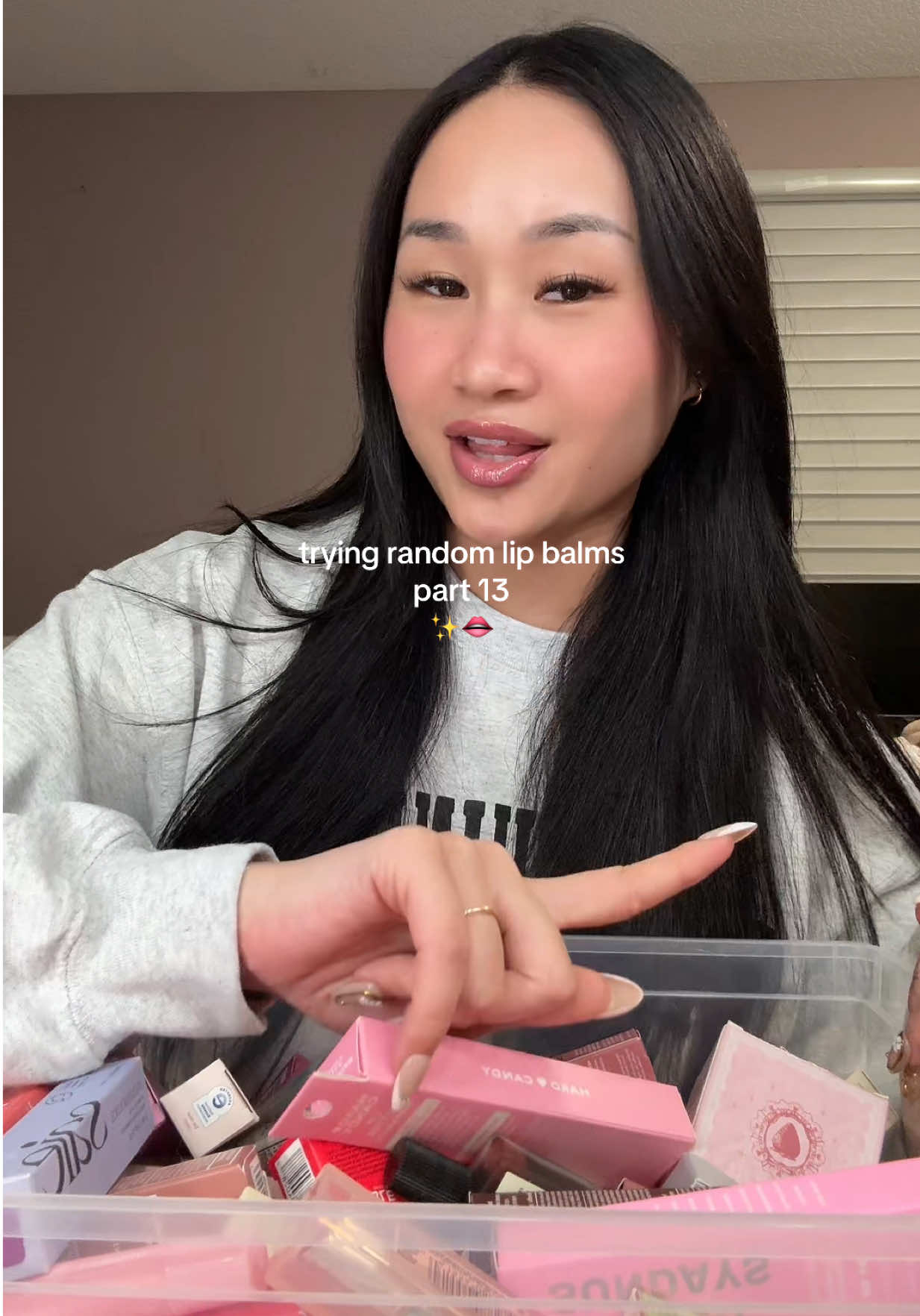 i’m thinking of expanding this series into more lip products, not just lip balms. what do you guys think? #BeautyTok #lipbalmaddict #lipbalm #honestreview #makeuptok 