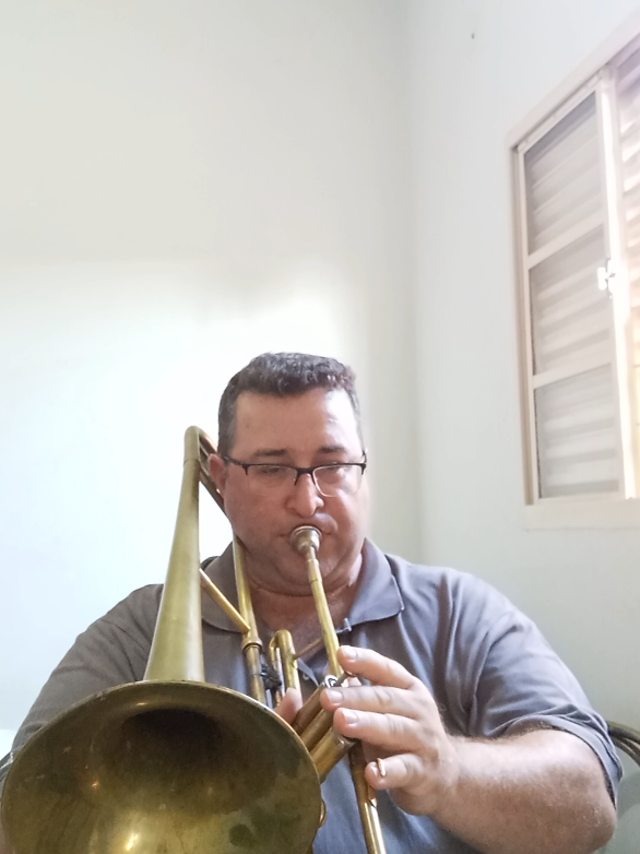 Solo trombone  escalas para aquecer embocadura  #ccb #trombone 