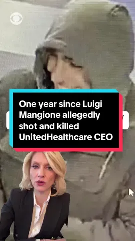 It’s been exactly one year since UnitedHealthcare CEO Brian Thompson was murdered in Manhattan. And 27-year-old Luigi Mangione is back in a New York courtroom today, as attention turns to his interactions with the police officers who arrested him at a McDonald's in Altoona, Pennsylvania, five days into the manhunt. CBS News’ Anna Schecter has been following the case. #luigimangione #luigi #crime #crimetok #unitedhealthcare 
