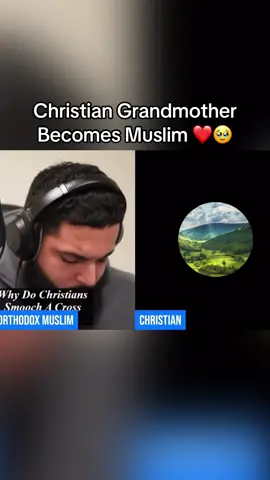 Sincere Grandmother Takes The Shahada Anf Becomes Muslim #foryou #Islam #christianity #libyano #forupage 
