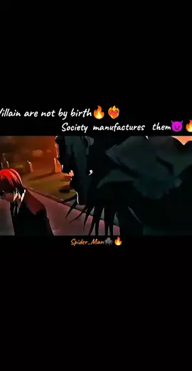 Villain are not by birth🔥 #FYP #ForYouPage #AnimeEditz #AnimeTok #AnimeVibes