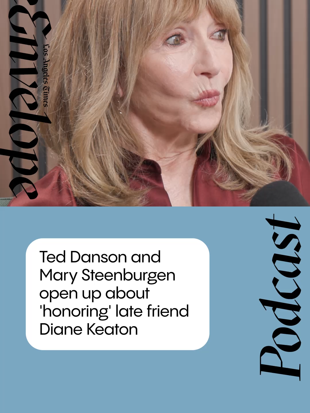 Mary Steenburgen and Ted Danson talk about life, grief and working together on 