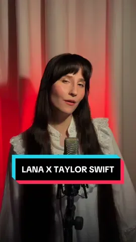 Wait a damn minuteeeeeeee😮 #taylorswifttok #lanatok #fateofophelia #summertimesadness #musiccover 