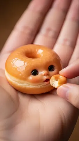 おいちぃ〜😋 #asmr #かわいい #咀嚼音 #ドーナッツ #dounts 