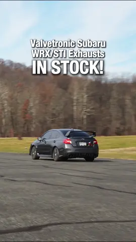 The WRX finally sounds the way it should. Our Valved Sport Exhaust is now IN STOCK READY TO GO! Quiet when you need it, aggressive when you want it. Fits WRX & STI Models. Visit valvetronic.com for all your exhaust system needs 🤌🏼 #subaru #wrx #exhaust #carsoftiktok #fa20