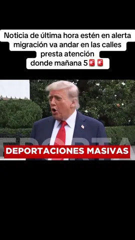 Noticia de última hora presta atención #latinosenusa🇺🇸 #usa🇺🇸 #trump #inmigrantes #chicago 