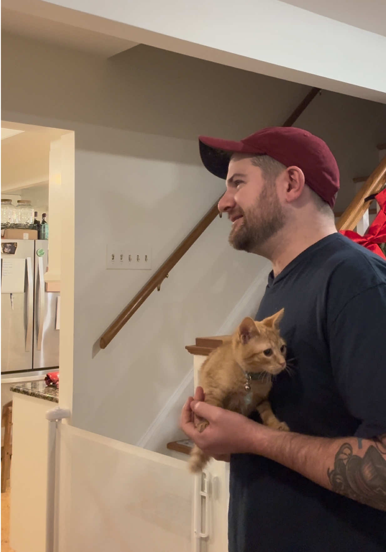 Getting my husband his dream kitten for Christmas (early) ❤️🫶🏻🐈 Disclaimers! -I would never expect a shelter to hold a cat as a Christmas gift, I was just explaining why I had to gift him to my husband now  -We’ve had multiple discussions prior to this to agree that we were ready for a kitten if we found the right one  -Kittens are a huge responsibility and you should only get one if you have the time and funds to afford one Merry Christmas! #christmas2026 #christmasgift #kitten #orangekitten #husbandwife 