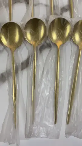 A full 24pcs cutlery set built for everyday use. Minimal. Sleek. Durable. It’s perfect✨ #tableware #tablewareset #cutleryset #kitchenessentials 