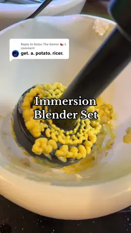 Replying to @Batsu The Gamer 🍉 don't worry!!! I have one that attaches right to it! This immersion blender set has so many different attachments. It has a hand mixer, whisk, frother!! It's the best kitchen hack I've ever found #KitchenHacks #kitchengadgets #immersionblender #TikTokShopCreatorPicks #CookingHacks 