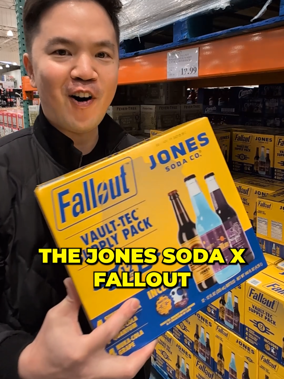 Nuka-Cola at @Costco Wholesale  I grew up playing all the Fallout games so I had to try the Jones Soda x Fallout collab #costco #costcofinds #thesushiguy #soda #fallout 