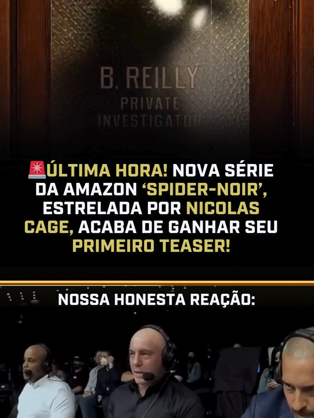 ISSO AQUI VAI SER MUITO FOD@! 🚨🔥 #SpiderNoir, da #AmazonPrime estreia em 2026 e será lançada tanto à cores quanto em preto e branco! #spiderman