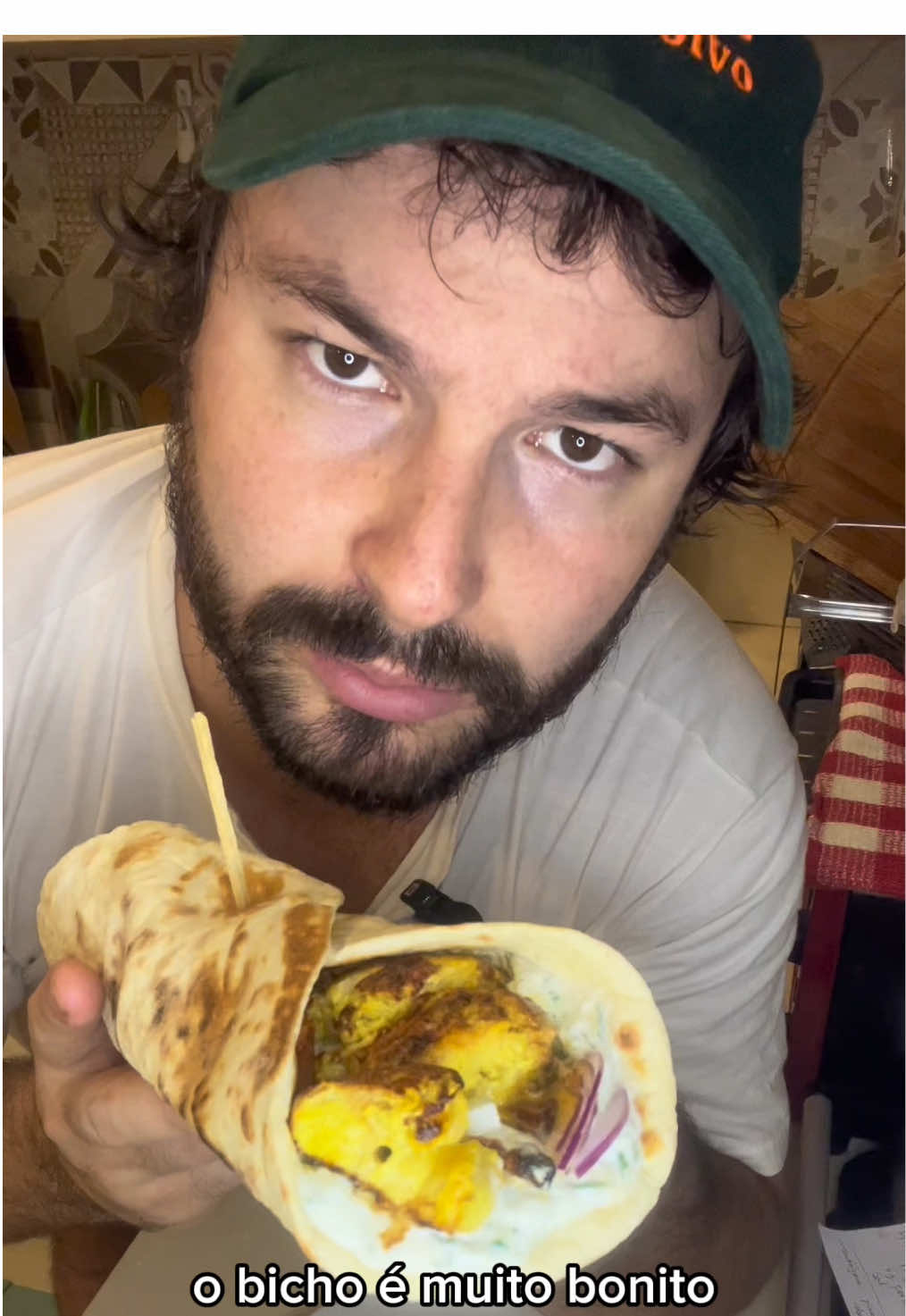 isso não é uma receita de Souvlaki de frango marinado #receita #souvlaki #tzatziki 