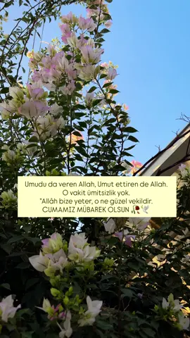 Cumamız Mübarek Olsun 🥀🕊️