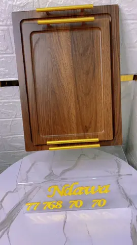 Duo #plateau de #service en bois #vaissellebois @ndawa vaisselles deco 