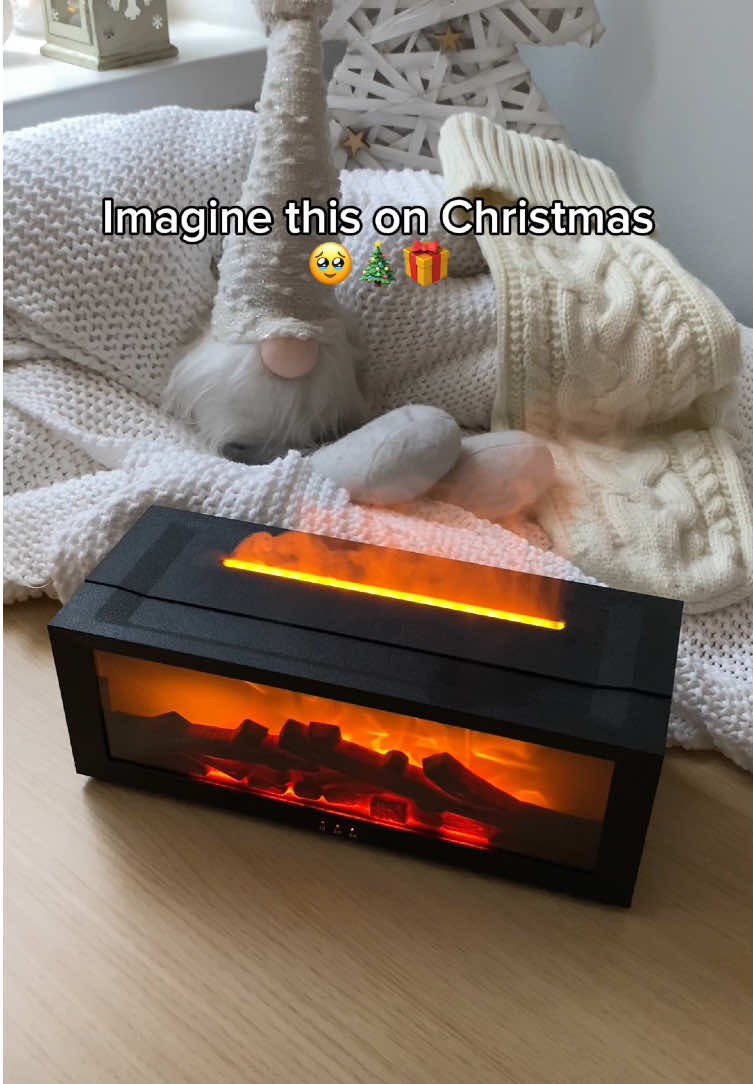 The best Christmas gift 🥹🎁🎄 #cozy #christmasdecor #diffuser #humidifier #fyp 