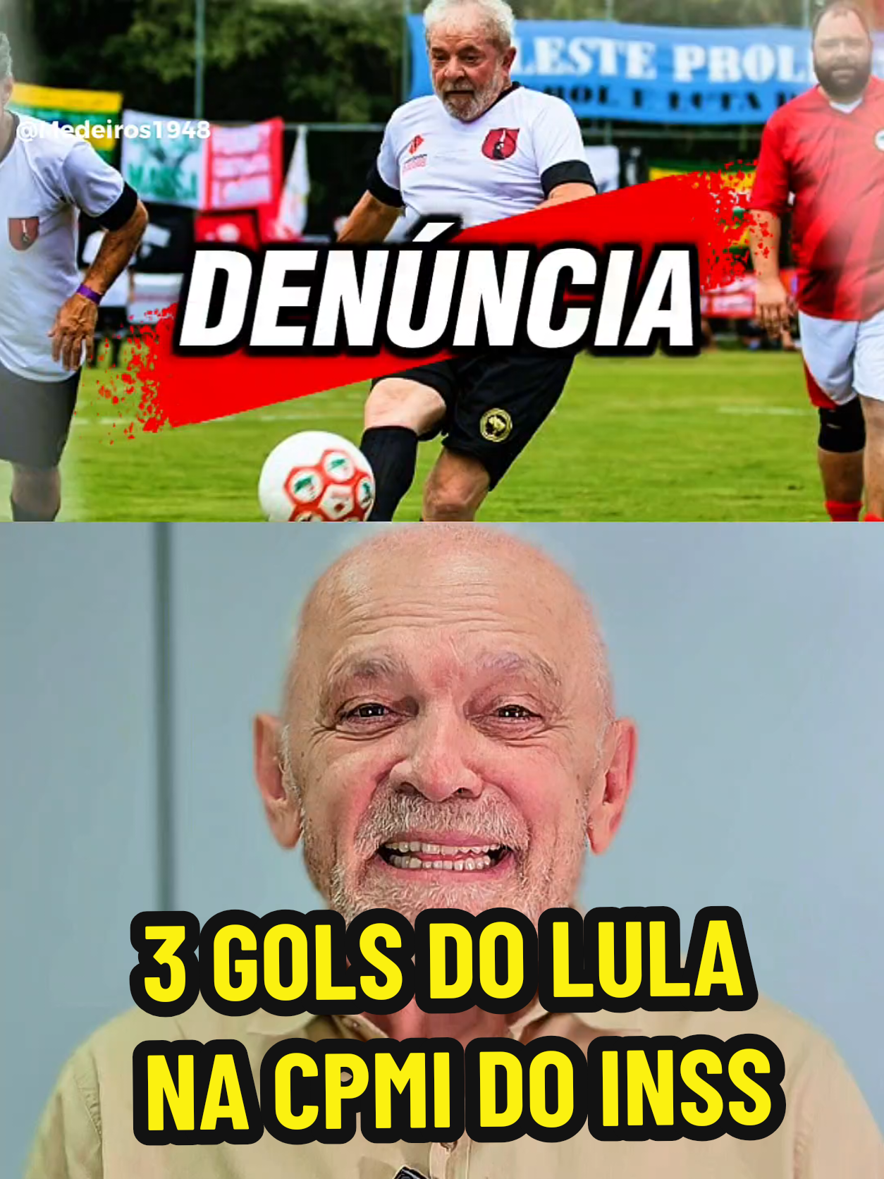 🚨DENÚNCIA: 3 GOLS DO LULA NA CPMI DO INSS🚨 #noticiastiktok #lula #denuncia #viral #gol 