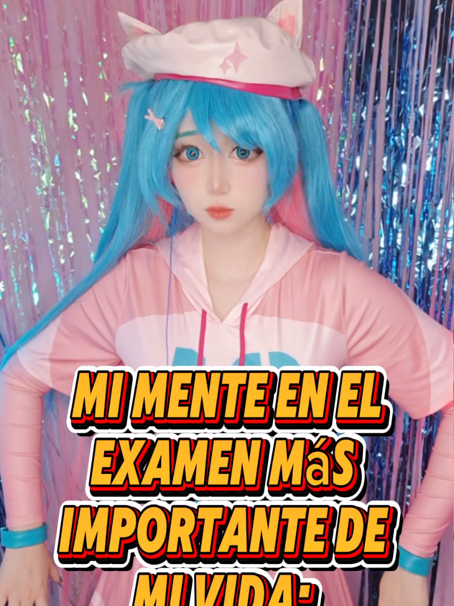 Cosas que mi cerebro por alguna razón están en mi mente como el fierro viejo XD 🤣 #hatsunemiku #cosplay #fortnitecosplay #mikufortnite #mikumexicana 