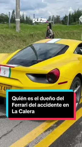 El lujoso vehículo no está a nombre de una persona, está matriculado por una importante empresa del sector funerario en Colombia. #accidente #carro #lacalera #fyp 
