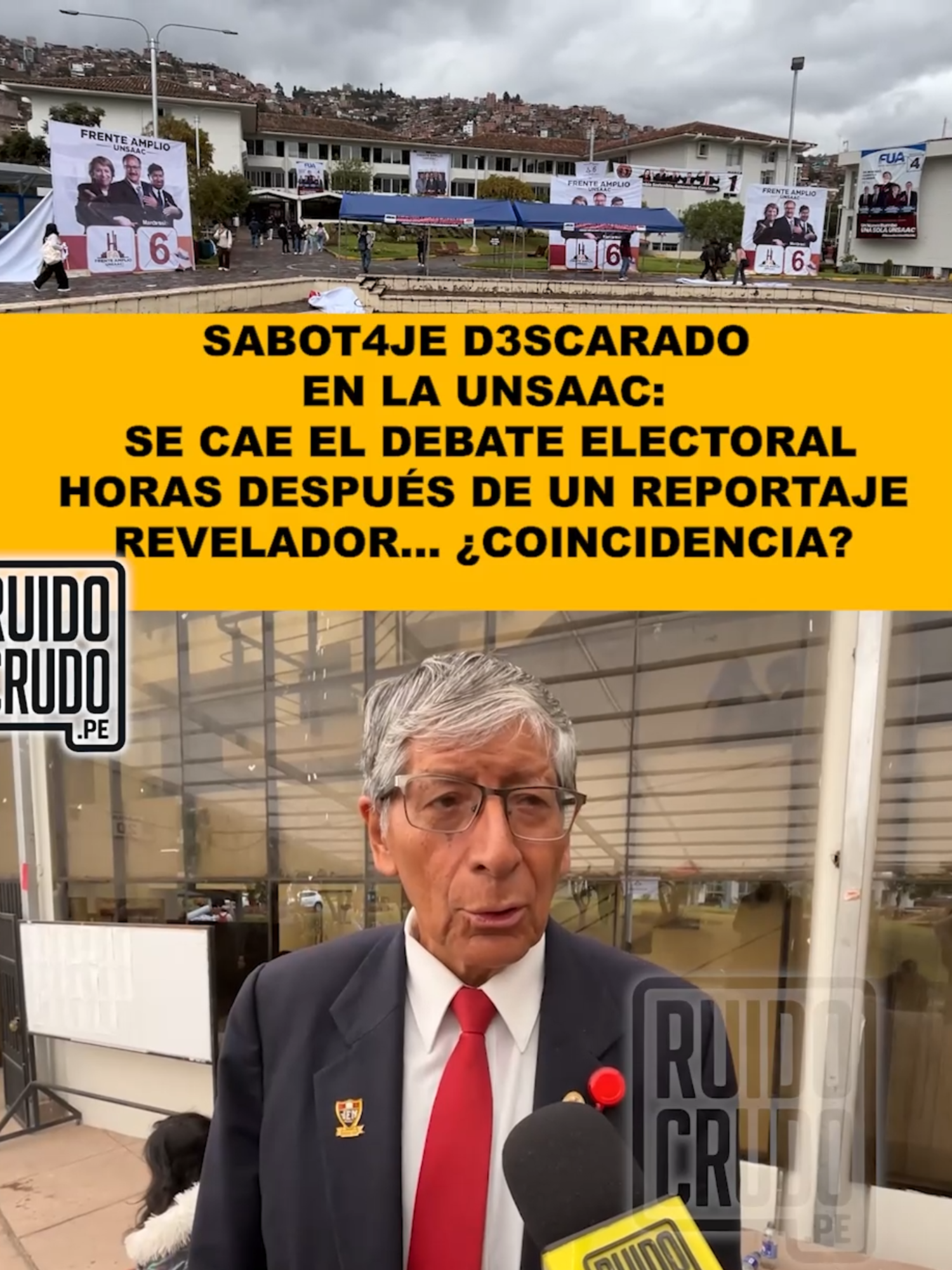🚨 ATENCIÓN UNSAAC 🚨 04/12/2025 || #ruidocrudo #miaunsaac #unsaac #unsaac_cusco #eleccionesunsaac #noticiascusco #noticias #cusco