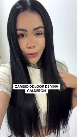CAMBIO DE LOOK DE YINA CALDERON !!  #yinacalderonoficial  #tiktokcolombia #tiktokviral #lamanciondeluinny 