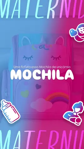 🗣️É só comentar que eu envio para você ! Mochila Escolar Infantil De Unicórnio Com Bolsa De Lápis #mochila #mochilaescolar #mochilacomestojo #mochilainfantil #mochilamenina 
